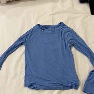 Blue Aerie Long Sleeve Top